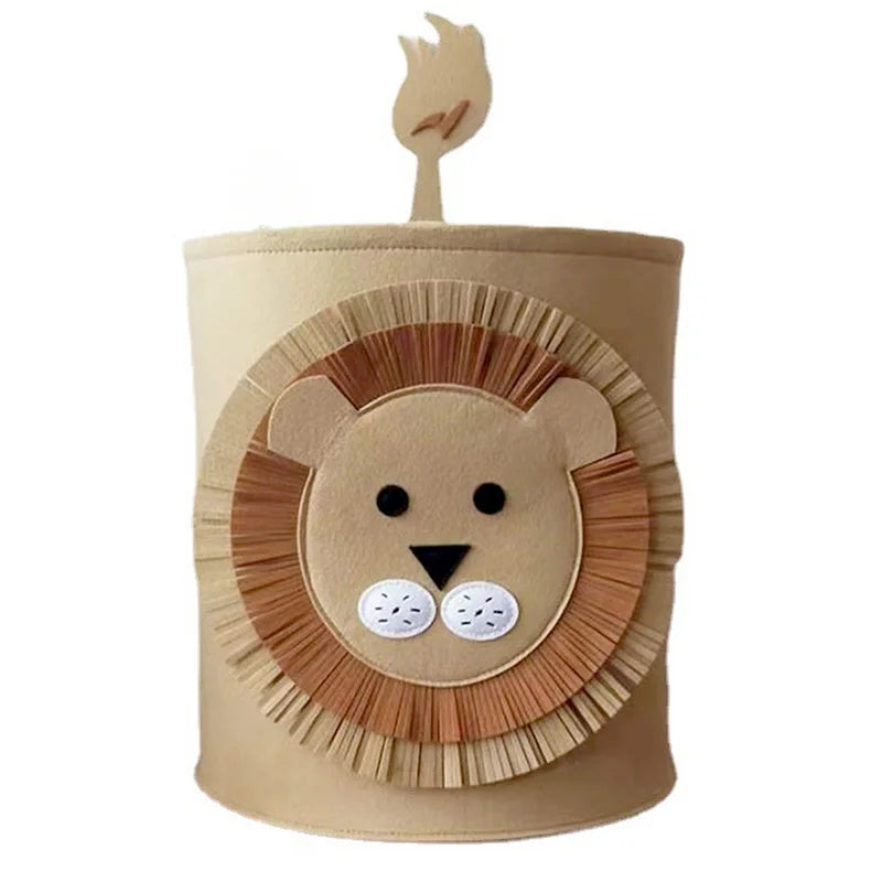 Cesto Organizador Infantil Animais Para Brinquedos e Roupas - Ama Mamma