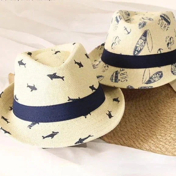 Chapéu Infantil de Palha Macio Proteção Solar Ama Mamma - Ama Mamma