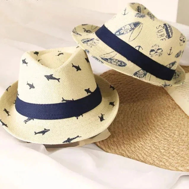 Chapéu Infantil de Palha Macio Proteção Solar Ama Mamma - Ama Mamma