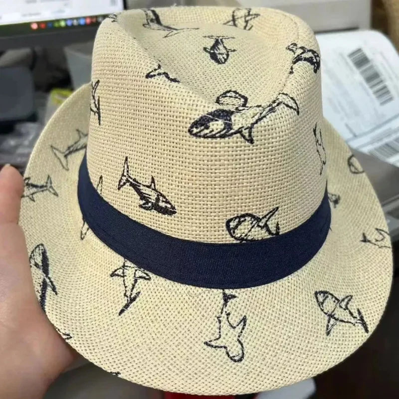 Chapéu Infantil de Palha Macio Proteção Solar Ama Mamma - Ama Mamma