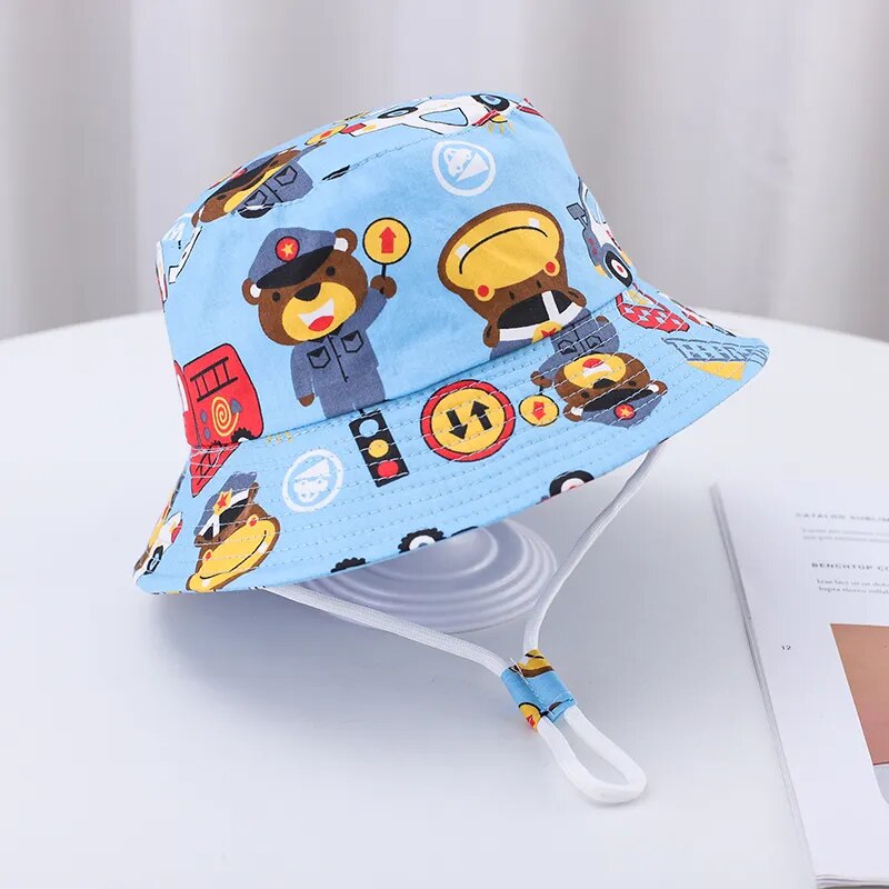 Chapéu de Praia Bebê Infantil Estampas - Ama Mamma