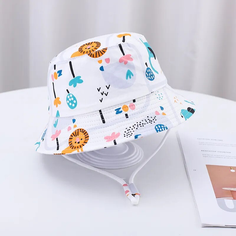 Chapéu de Praia Bebê Infantil Estampas - Ama Mamma