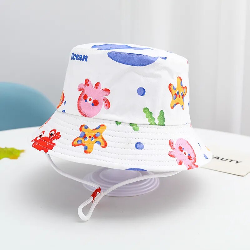 Chapéu de Praia Bebê Infantil Estampas - Ama Mamma