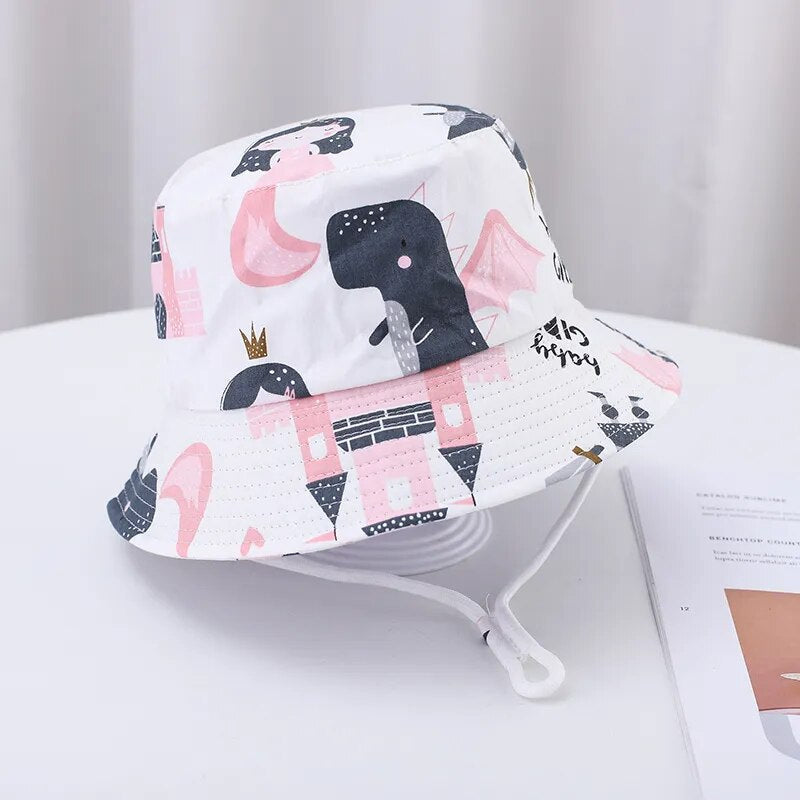 Chapéu de Praia Bebê Infantil Estampas - Ama Mamma