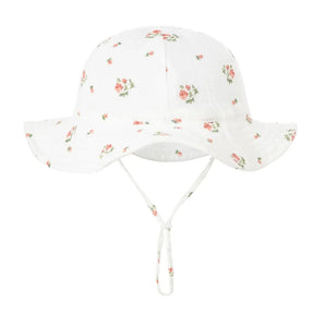 Chapéu Infantil Charmoso de Algodão com Estampa e Laços Ama Mamma - Ama Mamma