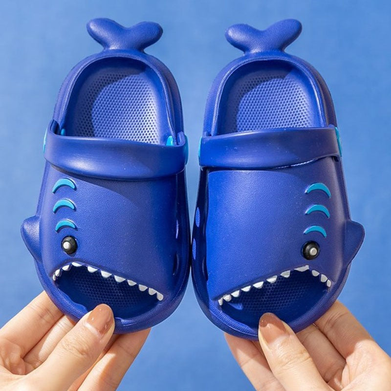 Chinelo Nuvem Infantil Tubarão - Ama Mamma