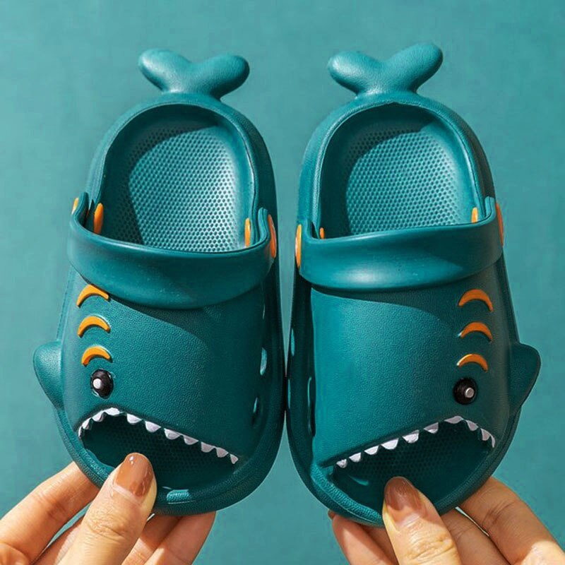 Chinelo Nuvem Infantil Tubarão - Ama Mamma