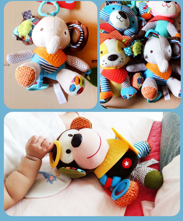 Chocalho Móbile Pelúcia do Bebê - Ama Mamma