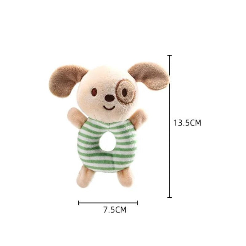 Chocalho de Pelúcia para Bebê Bichinhos - Ama Mamma