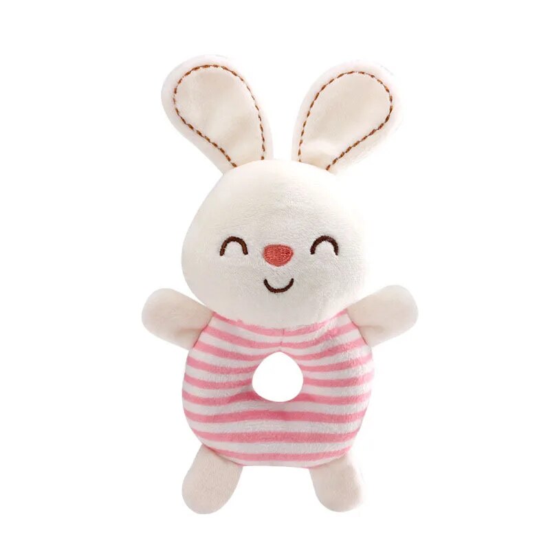 Chocalho de Pelúcia para Bebê Bichinhos - Ama Mamma