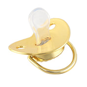 Chupeta Personalizada + Prendedor Premium Brinde - Dourada - Ama Mamma