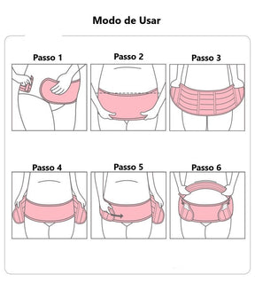 Cinta Faixa de Sustentação para Gestantes - Ama Mamma