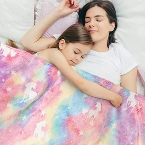 Cobertor Estampado que Brilha para Crianças Ama Mamma - Ama Mamma