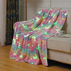 Cobertor Estampado que Brilha para Crianças Ama Mamma - Ama Mamma