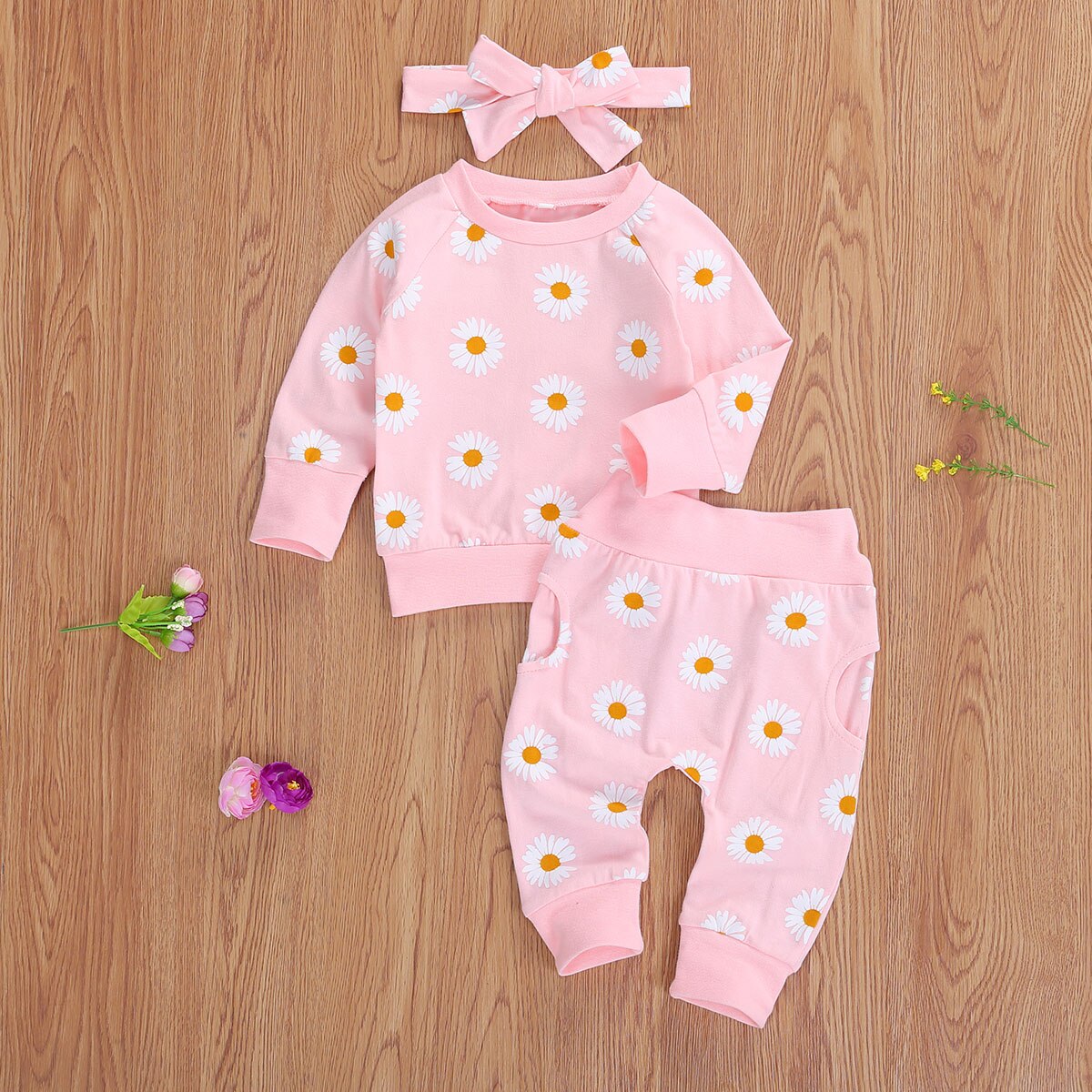 Conjunto Baby Margaridas - Ama Mamma