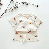 Conjunto de Pijama Elegante com T-Shirt e Short Manga Curta Ama Mamma - Ama Mamma