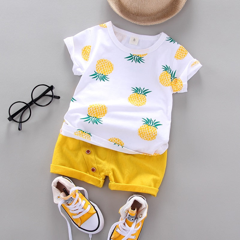 Conjunto Infantil Abacaxi - Ama Mamma