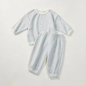Conjunto Infantil Moderno com Textura Waffle Blusa e Calça Ama Mamma - Ama Mamma