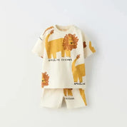 Conjunto Infantil Verão com Estampa Divertida Ama Mamma - Ama Mamma