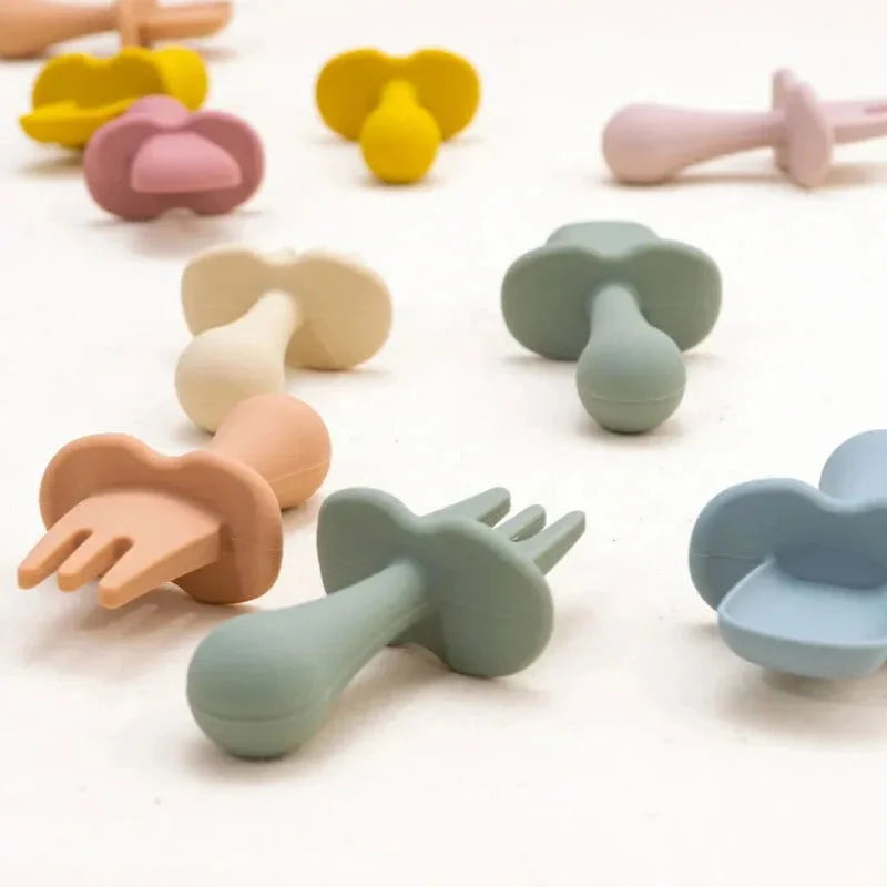 Conjunto Luxuoso de Talheres de Silicone Ama Mamma - Ama Mamma