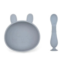Kit Silicone Premium com Tigela e Colher Infantil Ama Mamma - Ama Mamma