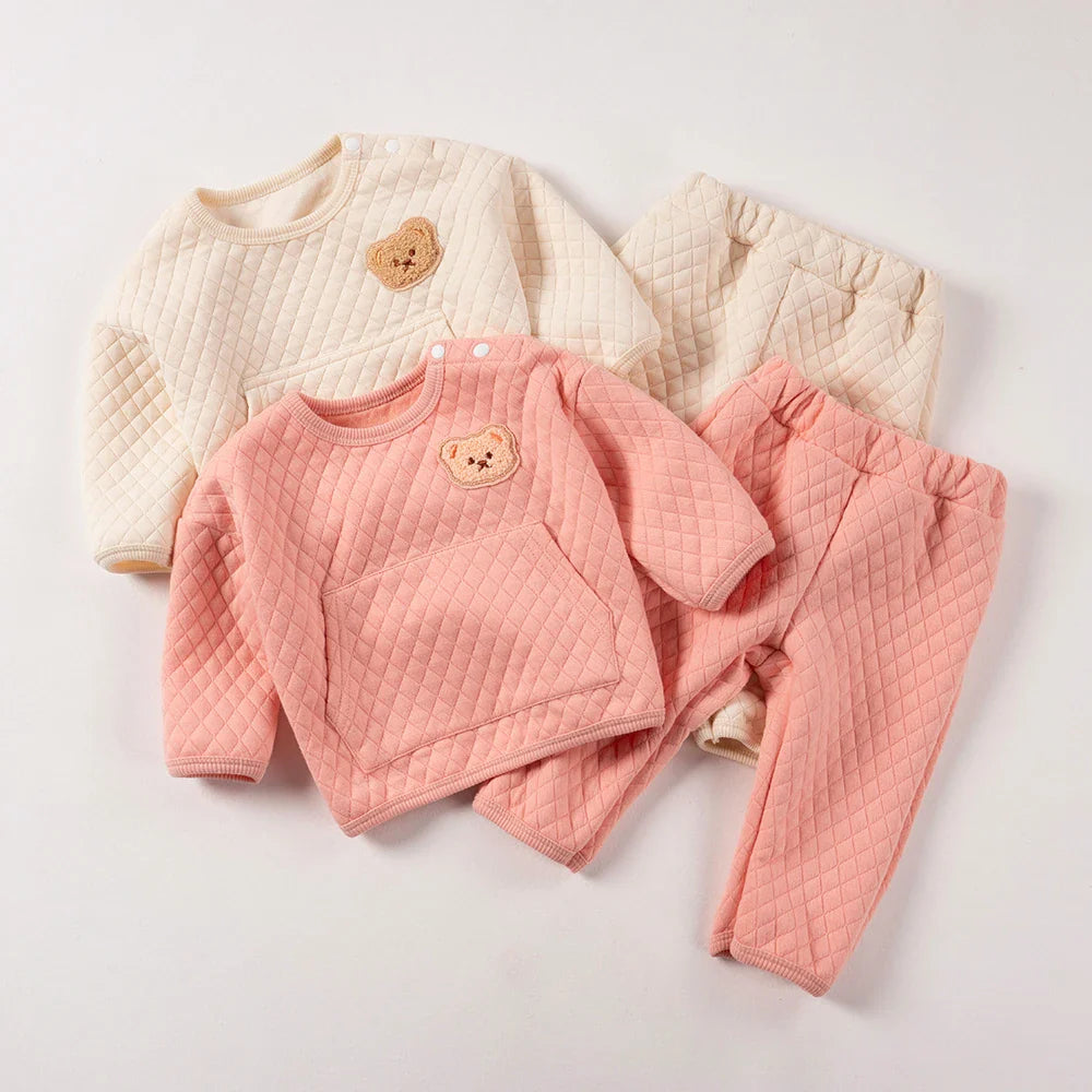 Conjunto Moletom Metalacê Infantil | 0-24 Meses - Ama Mamma