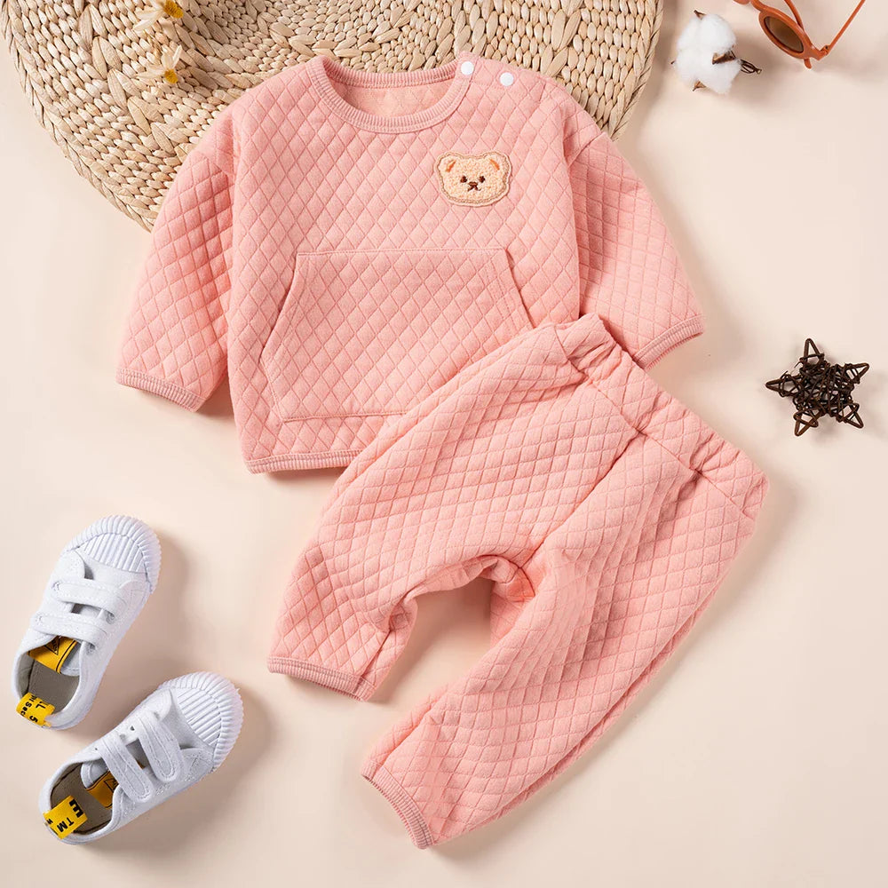 Conjunto Moletom Metalacê Infantil | 0-24 Meses - Ama Mamma