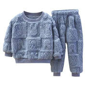Conjunto Moletom Peluciado Fofinho Infantil - Ama Mamma