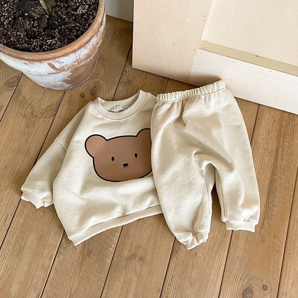 Conjunto Moletom Ursinho - Ama Mamma