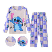 Conjunto Pijama Infantil Stitch Manga Longa - Ama Mamma