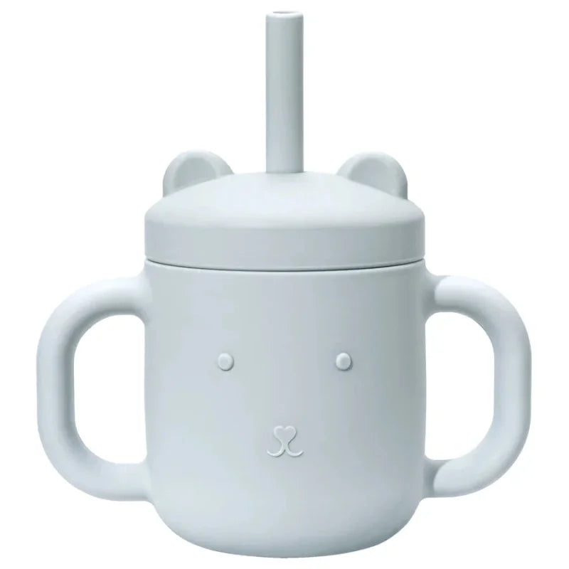 Copo de Treinamento de Silicone com Alça e Canudo para Bebê Ama Mamma - 150ml - Ama Mamma