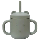 Copo de Treinamento de Silicone com Alça e Canudo para Bebê Ama Mamma - 150ml - Ama Mamma