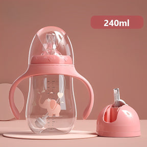 Copo de Treinamento Infantil Antivazamento com Canudo - Ama Mamma