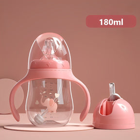 Copo de Treinamento Infantil Antivazamento com Canudo - Ama Mamma