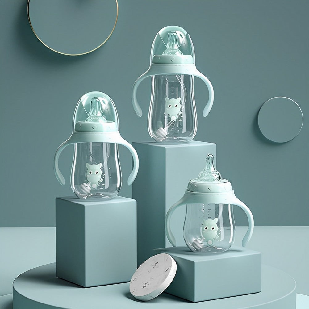 Copo de Treinamento Infantil Antivazamento com Canudo - Ama Mamma