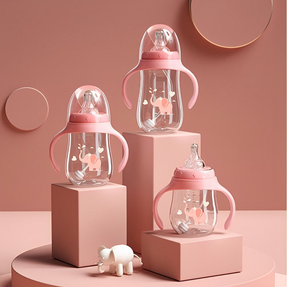 Copo de Treinamento Infantil Antivazamento com Canudo - Ama Mamma