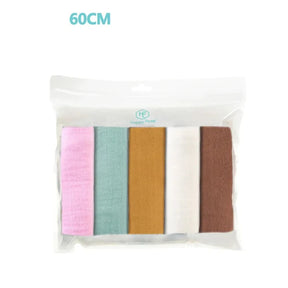 Cueiros Macios 5 Peças em Algodão e Bambu - Conforto e Suavidade Ama Mamma - Ama Mamma