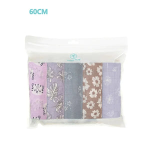 Cueiros Macios 5 Peças em Algodão e Bambu - Conforto e Suavidade Ama Mamma - Ama Mamma