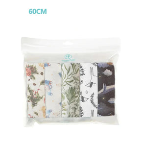 Cueiros Macios 5 Peças em Algodão e Bambu - Conforto e Suavidade Ama Mamma - Ama Mamma