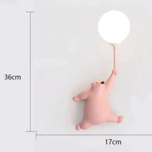 Arandela Moderna Decoração Quarto Infantil Estilo Contemporâneo Ama Mamma - Ama Mamma