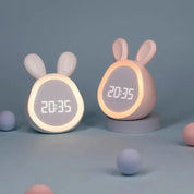 Despertador Infantil de Coelho com LED e Luz Noturna Ama Mamma - Ama Mamma