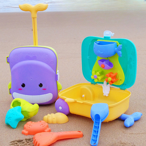Kit Praia Infantil com Mala Porta Brinquedos - Ama Mamma