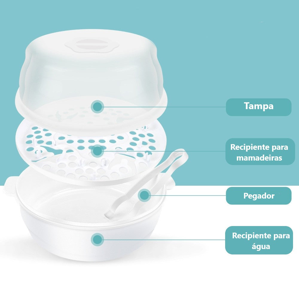 Esterilizador de Mamadeiras para Micro-ondas - Ama Mamma
