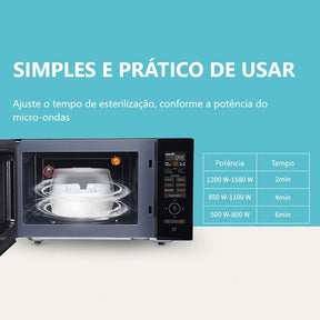 Esterilizador de Mamadeiras para Micro-ondas - Ama Mamma