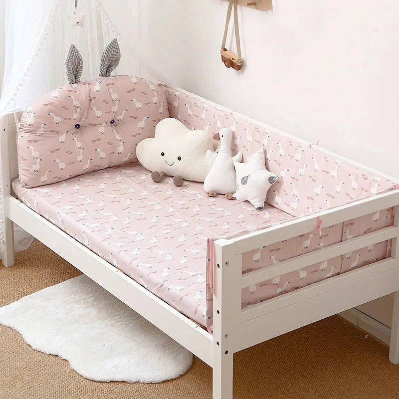 Estofado em Algodão para Berço de Bebês Ama Mamma - Ama Mamma