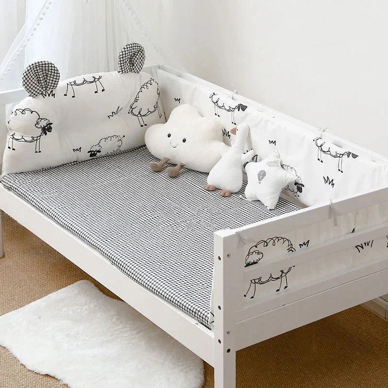 Estofado em Algodão para Berço de Bebês Ama Mamma - Ama Mamma