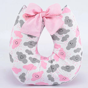 Almofada de Amamentação com Laço 100% Algodão com Zíper - Ama Mamma