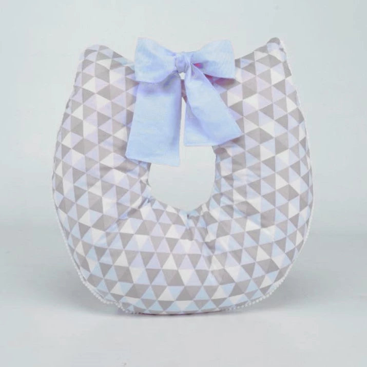 Almofada de Amamentação com Laço 100% Algodão com Zíper - Ama Mamma