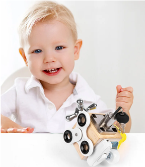 Bloco Montessori de Treinamento de Habilidades - Ama Mamma