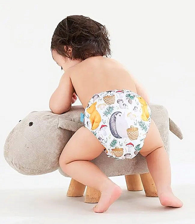 Fralda de Pano Infantil Ecológica e Reutilizável - 4 unidades - Ama Mamma